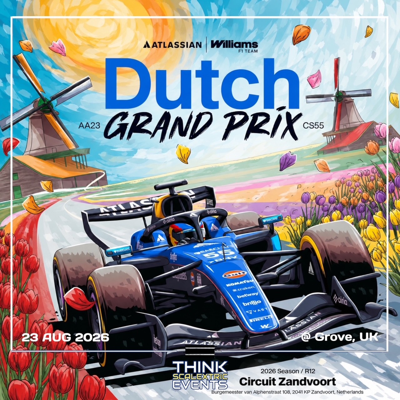 Williams F1: Dutch GP 2026