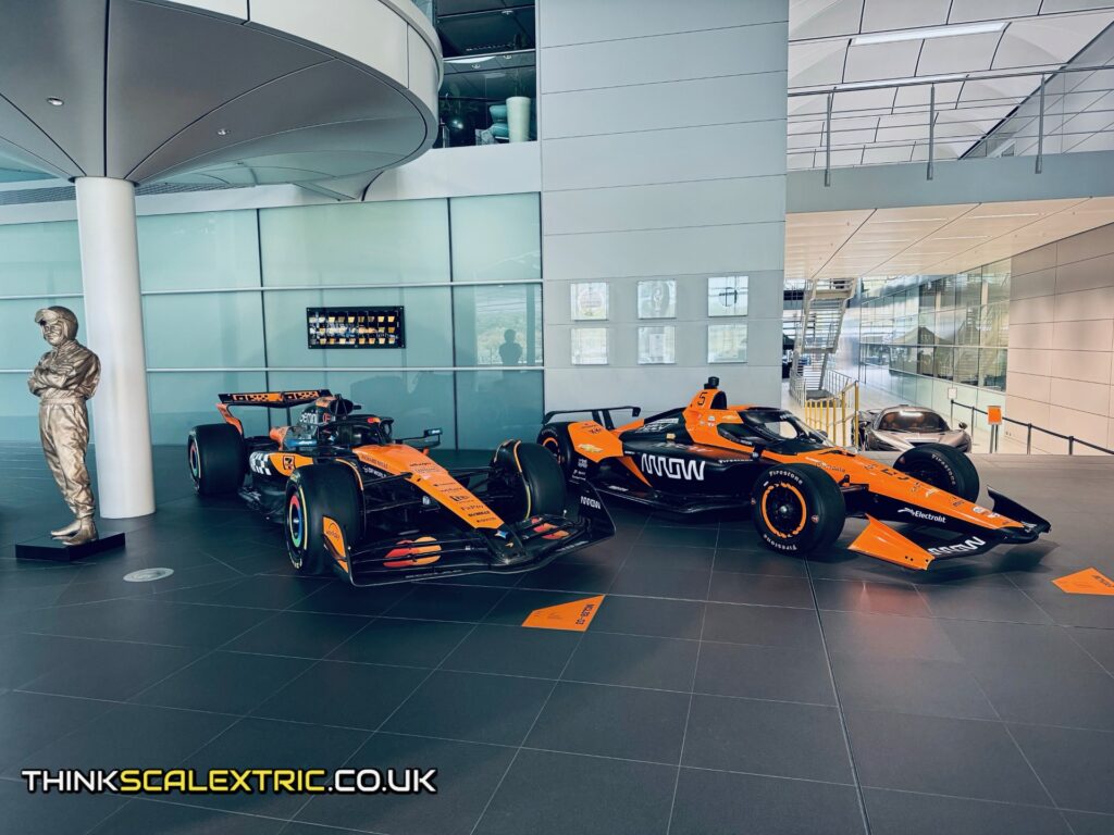 McLaren Racing Family and Friends Day at Technology Centre August 2026 corporate scalextric event hire