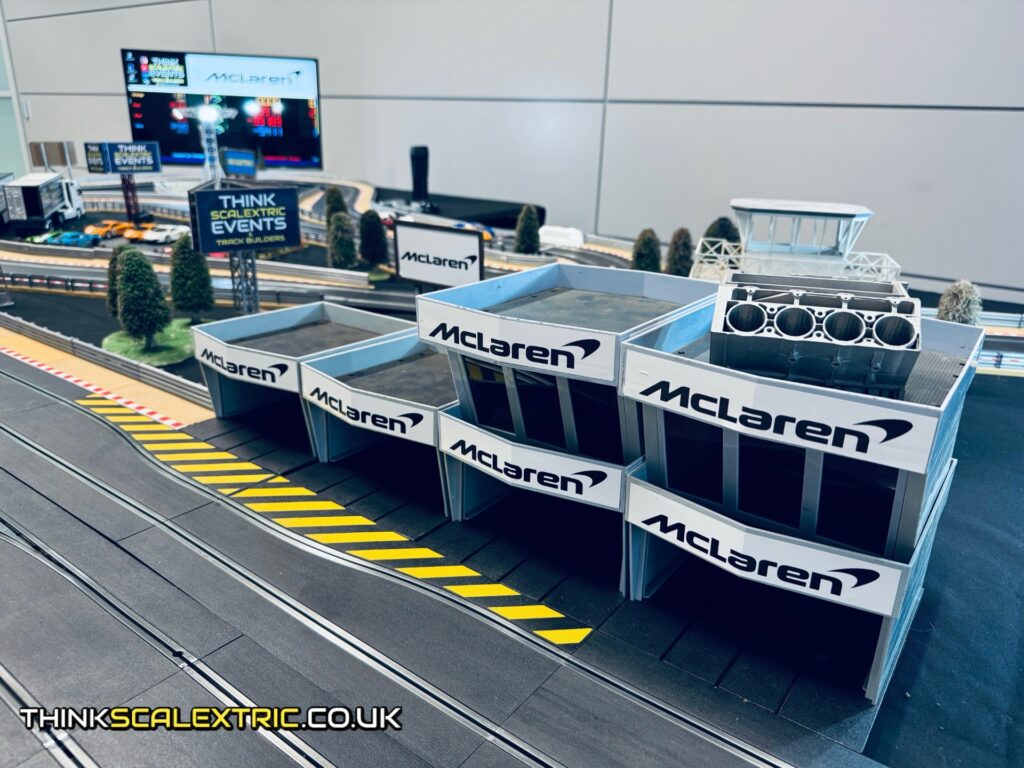 McLaren Racing Family and Friends Day at Technology Centre August 2026 corporate scalextric event hire
