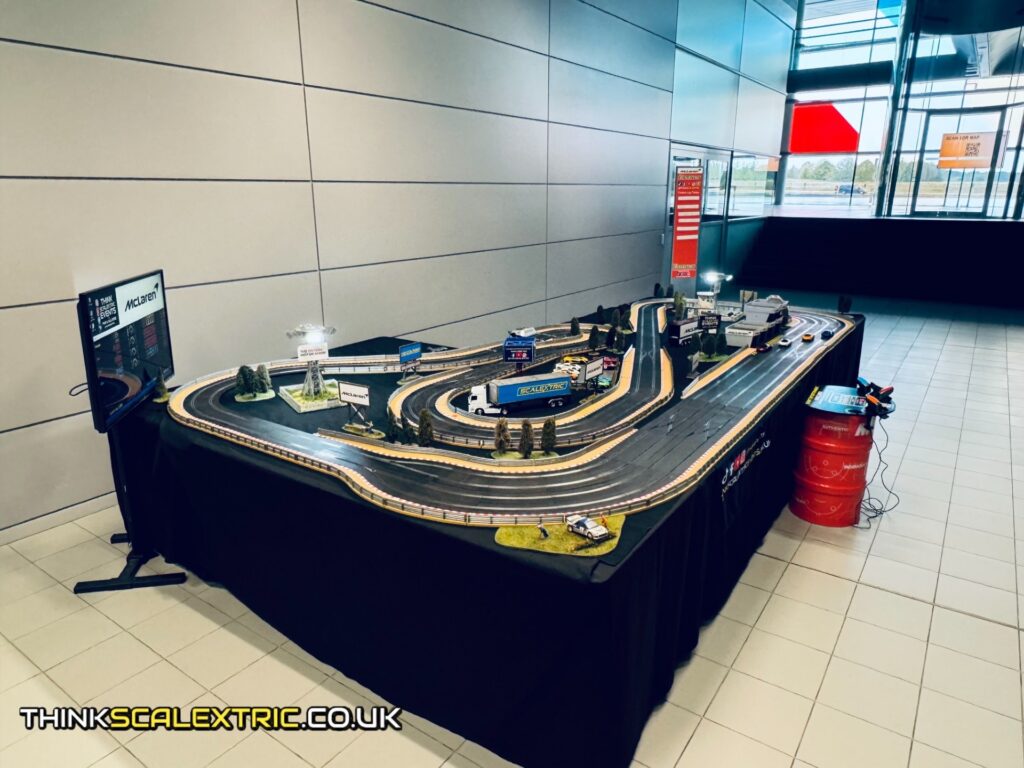 McLaren Racing Family and Friends Day at Technology Centre August 2026 corporate scalextric event hire
