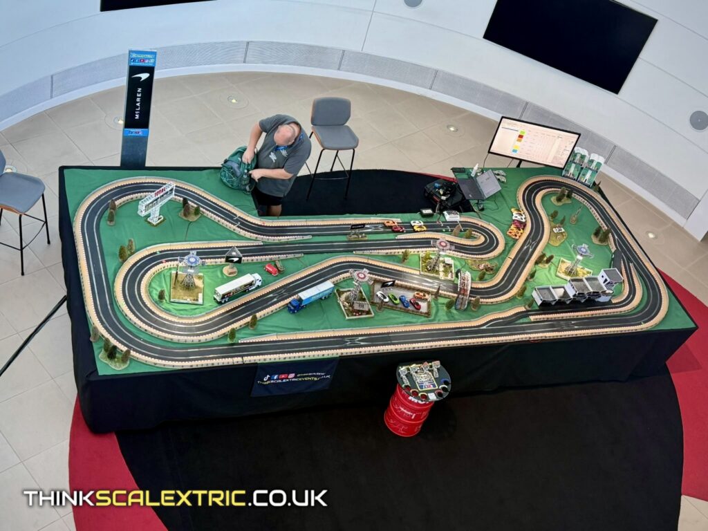 McLaren F1 Automotive Family Day at Technology Centre October 2026 corporate scalextric event hire